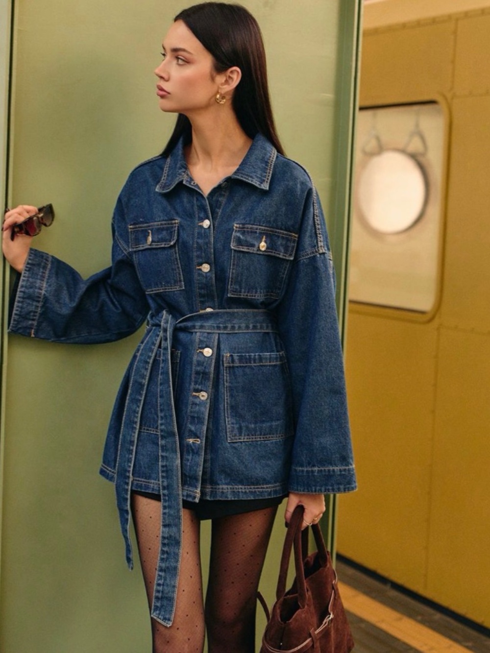 Oversized Jean Jacket/Dress